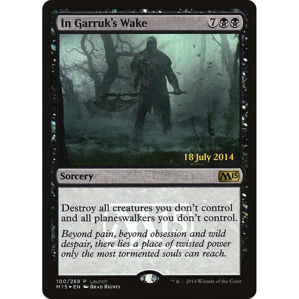 In Garruk's Wake (LARP-100) - Magic 2015 Promos Foil