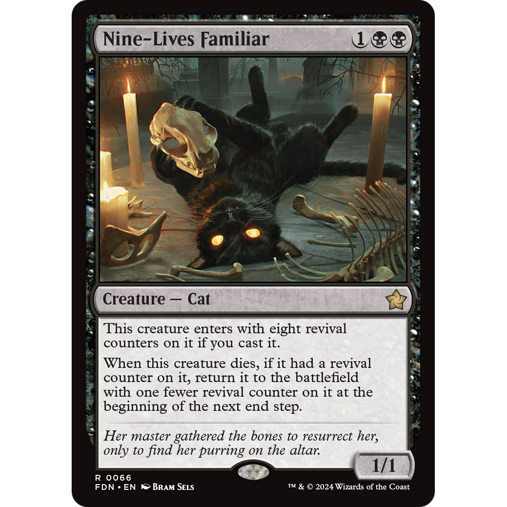 Nine-Lives Familiar (FDN-066) - Foundations