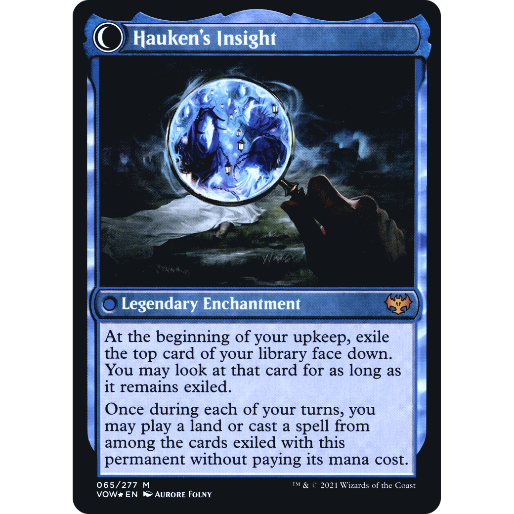 Jacob Hauken, Inspector (PRE-065) - Innistrad: Crimson Vow Promos: (Double Faced Transform) Foil