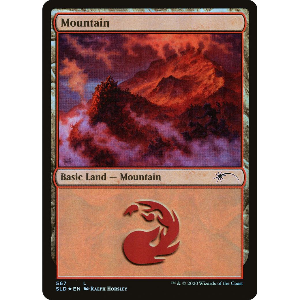 Mountain (567) (SLD-567) - Secret Lair Drop Foil