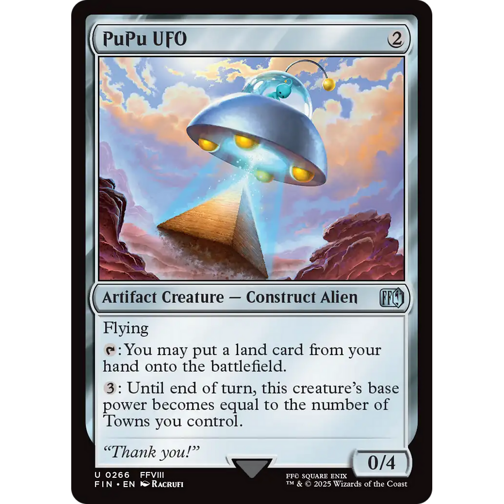 PuPu UFO (FIN-266) - FINAL FANTASY Foil