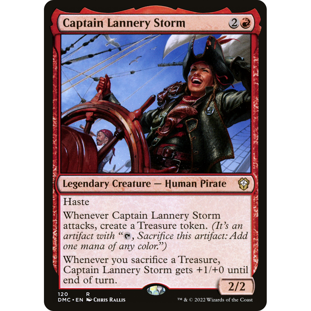 Captain Lannery Storm (DMC-120) - Dominaria United Commander