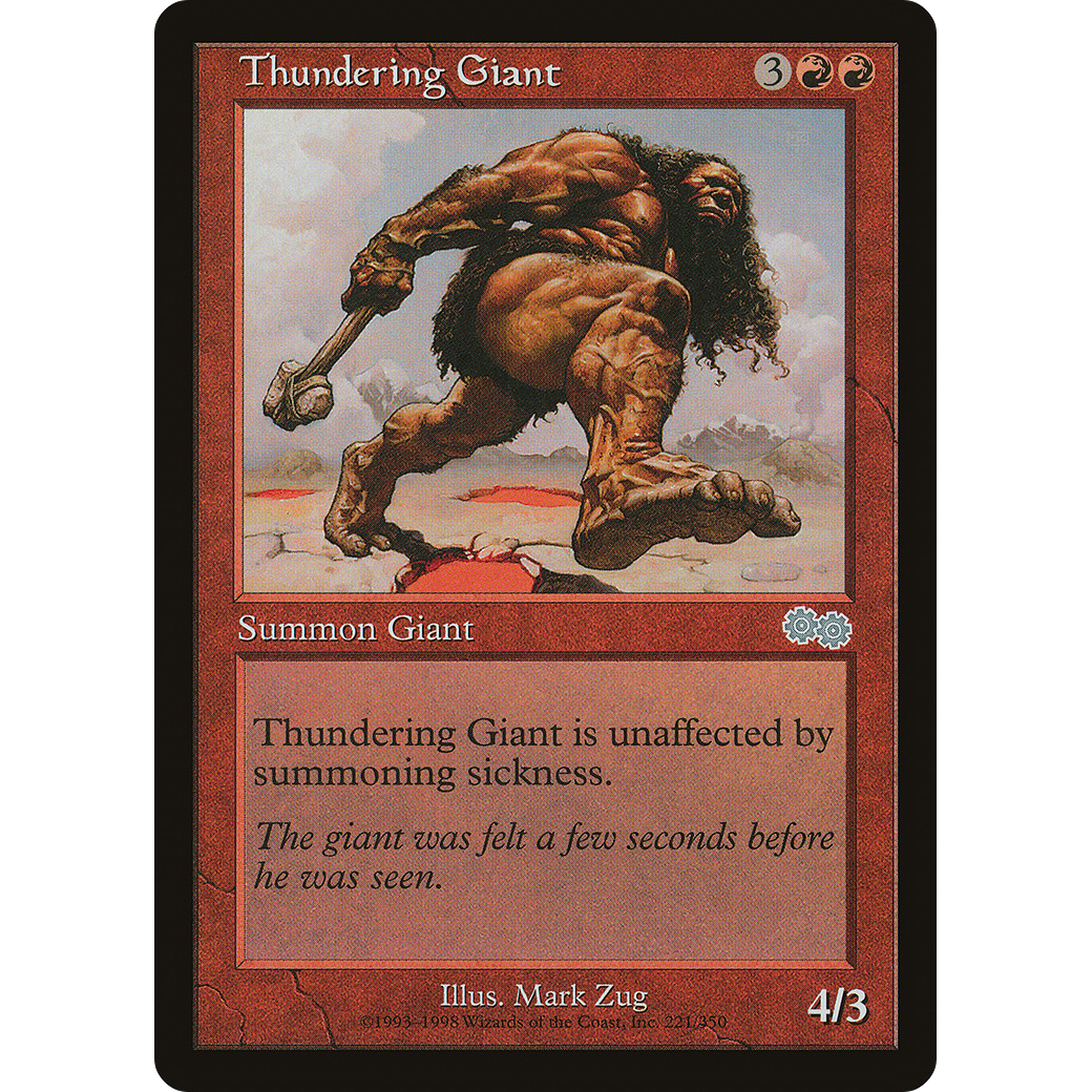 Thundering Giant (USG-221) - Urza's Saga