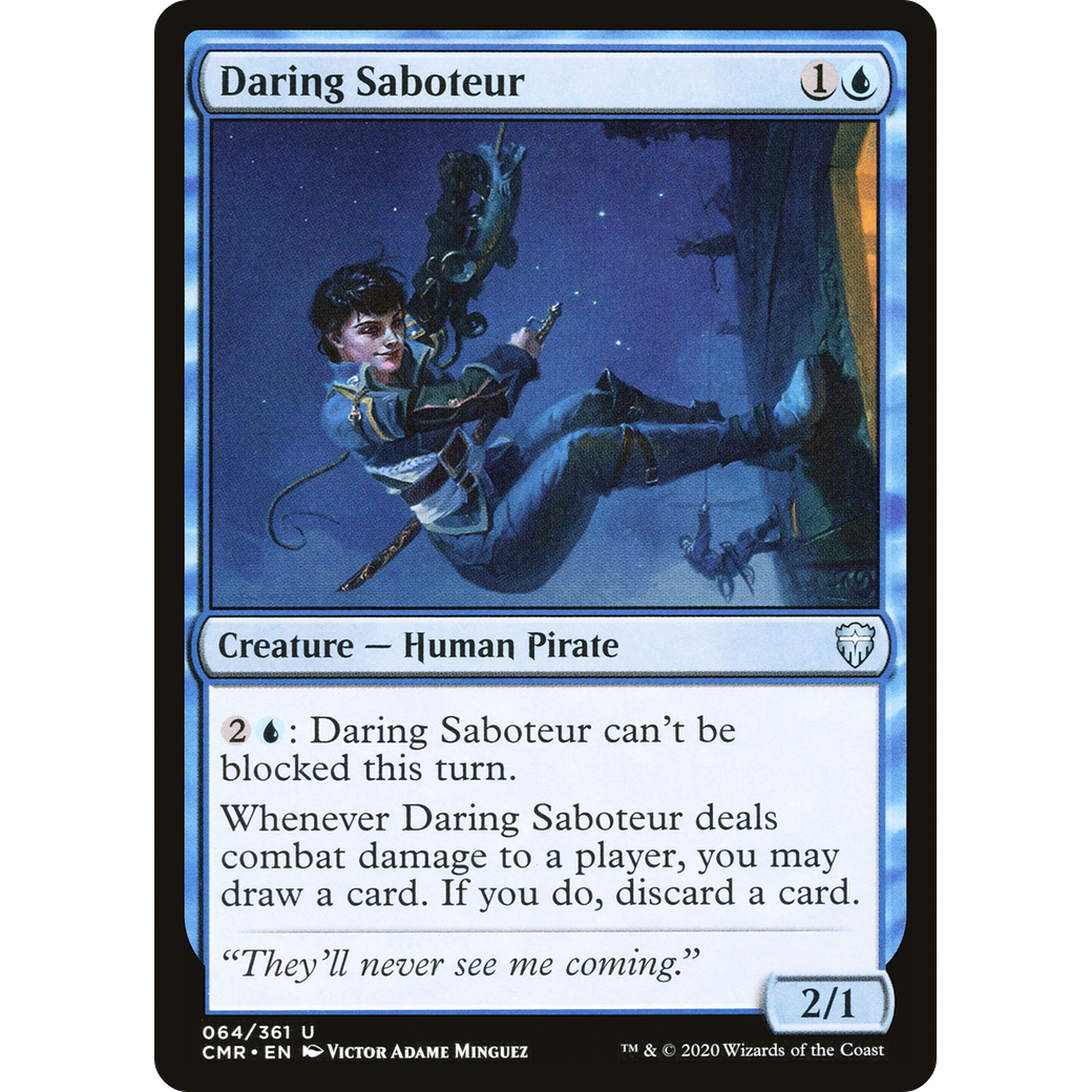 Daring Saboteur (CMR-064) - Commander Legends Foil