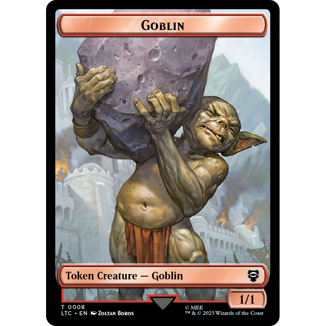 Goblin (TLTC-008) - Tales of Middle-earth Commander Tokens