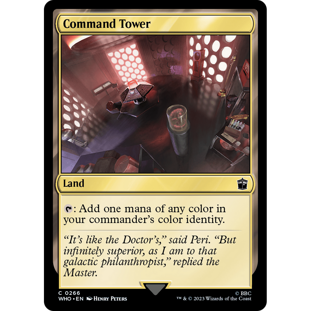 Command Tower (0266) (WHO-266) - Doctor Who