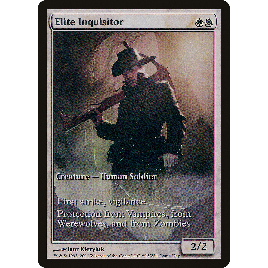 Elite Inquisitor (GAME-013) - Innistrad Promos Foil