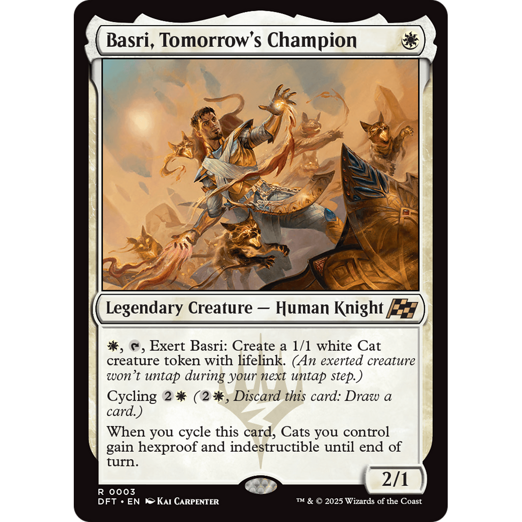 Basri, Tomorrow's Champion (DFT-003) - Aetherdrift