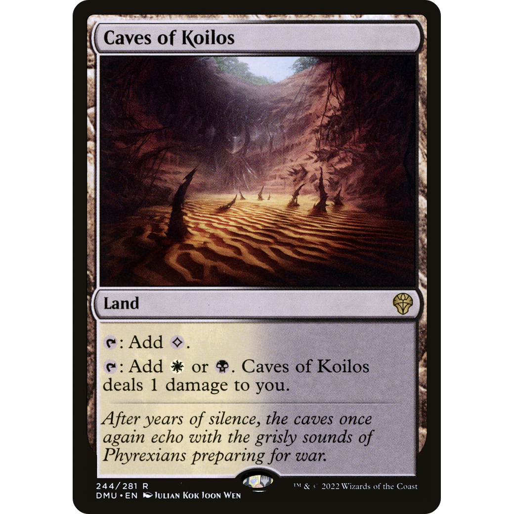 Caves of Koilos (DMU-244) - Dominaria United Foil