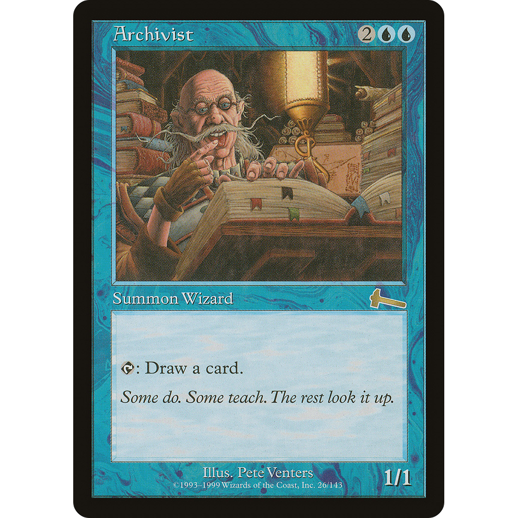 Archivist (ULG-026) - Urza's Legacy
