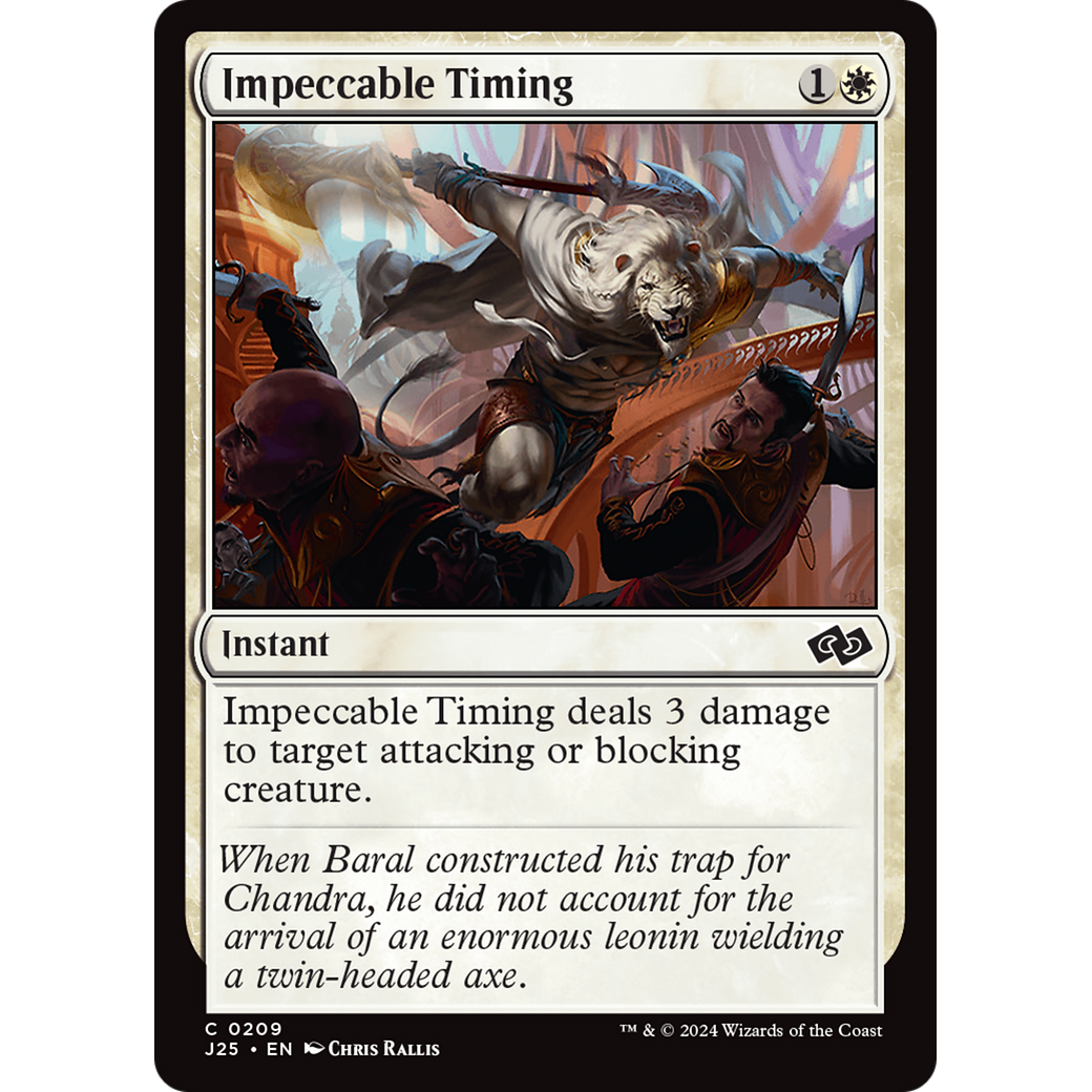 Impeccable Timing (J25-209) - Foundations Jumpstart