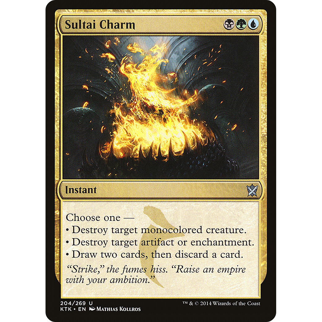 Sultai Charm (KTK-204) - Khans of Tarkir