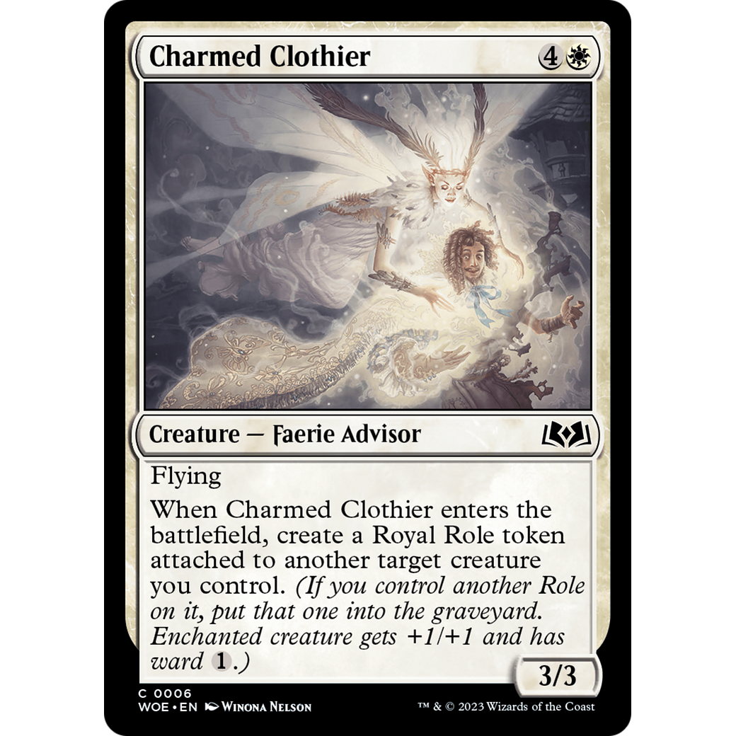 Charmed Clothier (WOE-006) - Wilds of Eldraine