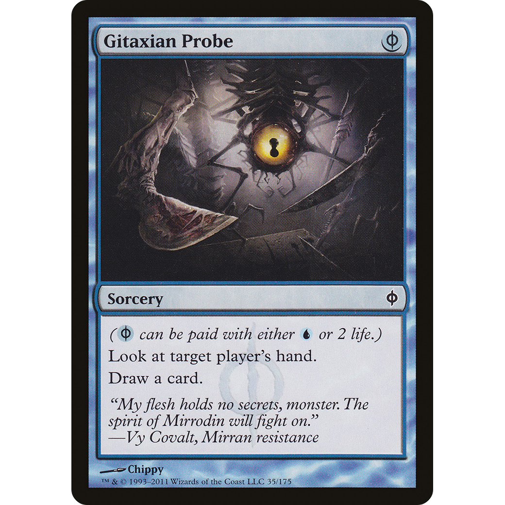 Gitaxian Probe (NPH-035) - New Phyrexia Foil