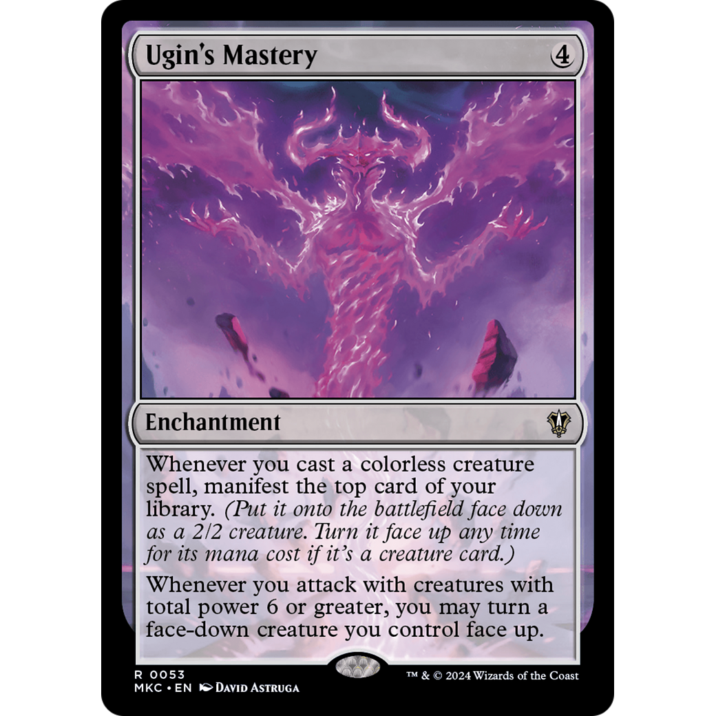 Ugin's Mastery (MKC-053) - Murders at Karlov Manor Commander