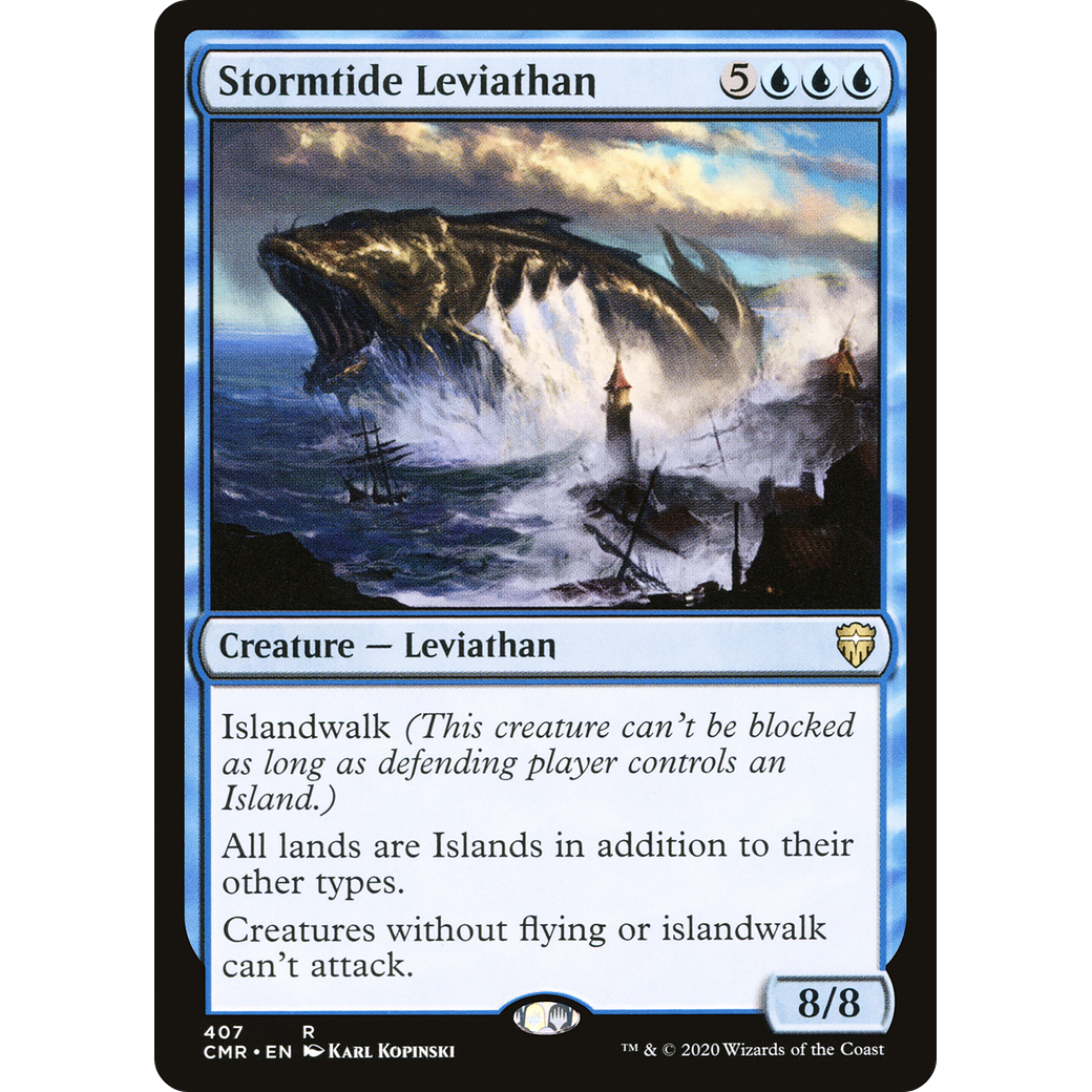 Stormtide Leviathan (CMR-407) - Commander Legends