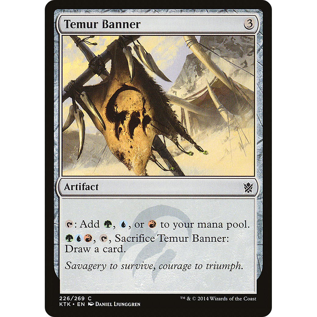 Temur Banner (KTK-226) - Khans of Tarkir