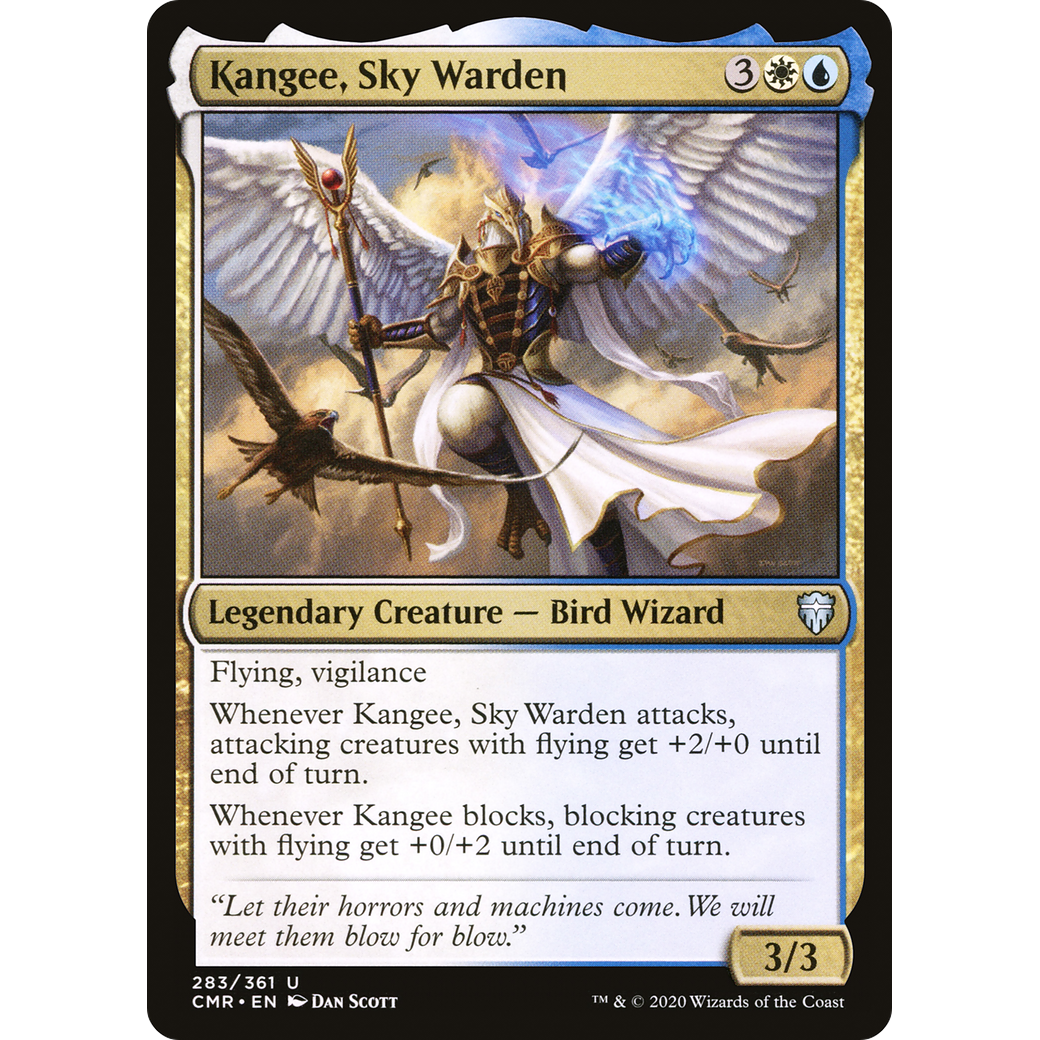 Kangee, Sky Warden (CMR-283) - Commander Legends Foil