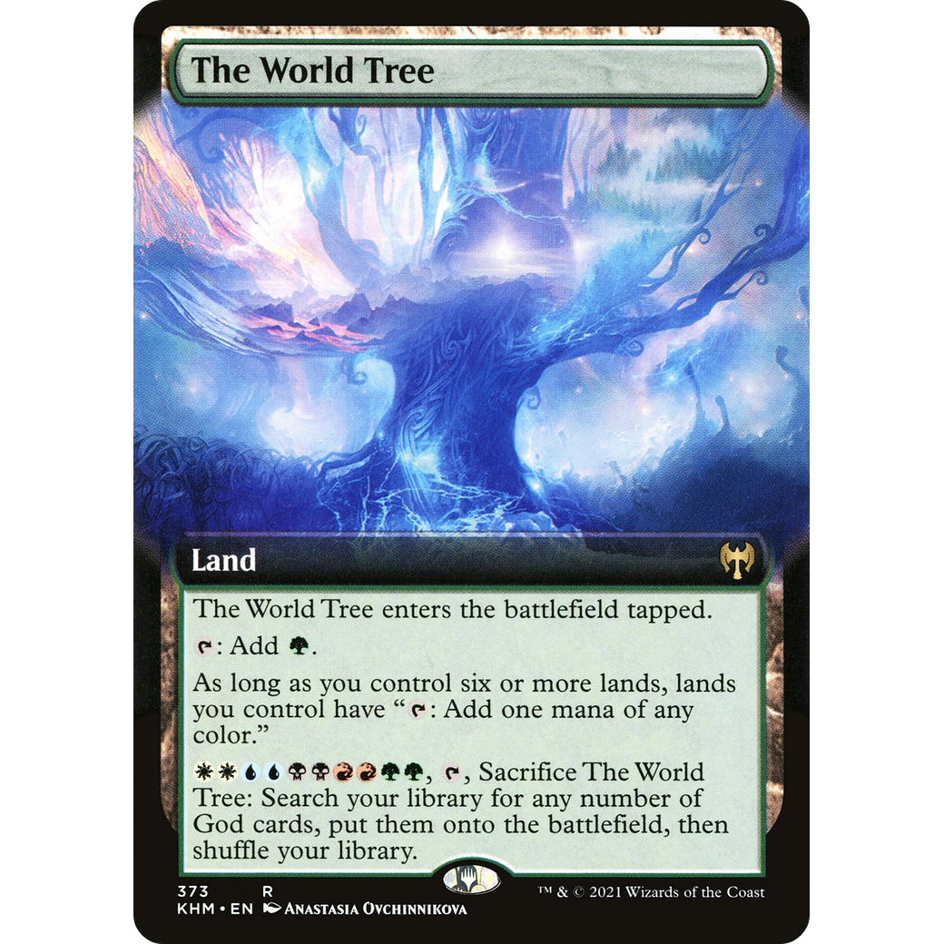 The World Tree (Extended Art) (KHM-373) - Kaldheim: (Extended Art) Foil