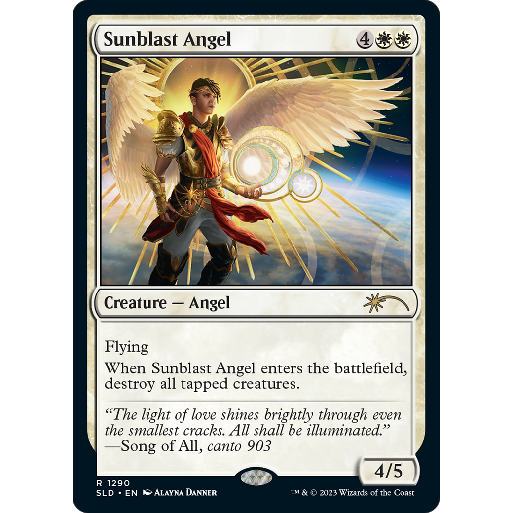 Sunblast Angel (SLD-1290) - Secret Lair Drop Foil