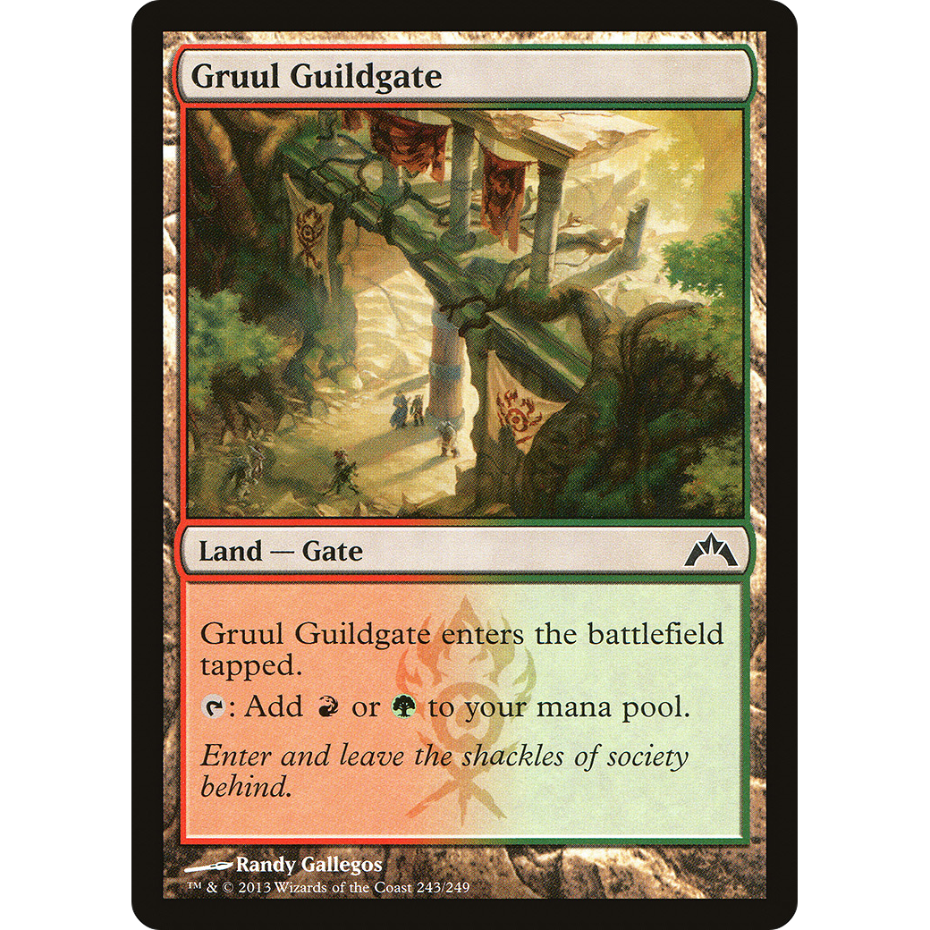 Gruul Guildgate (GTC-243) - Gatecrash Foil