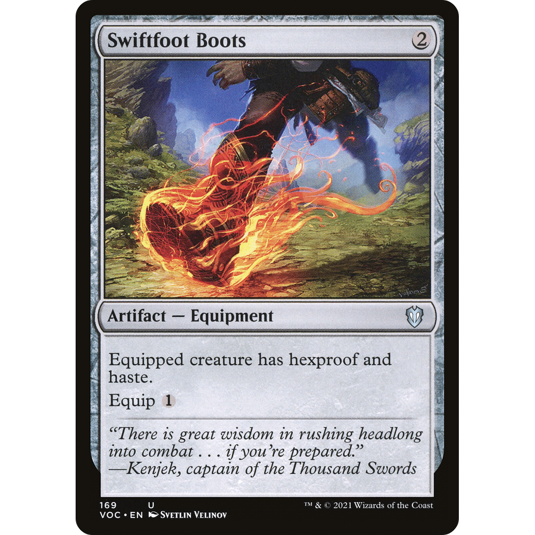 Swiftfoot Boots (VOC-169) - Crimson Vow Commander