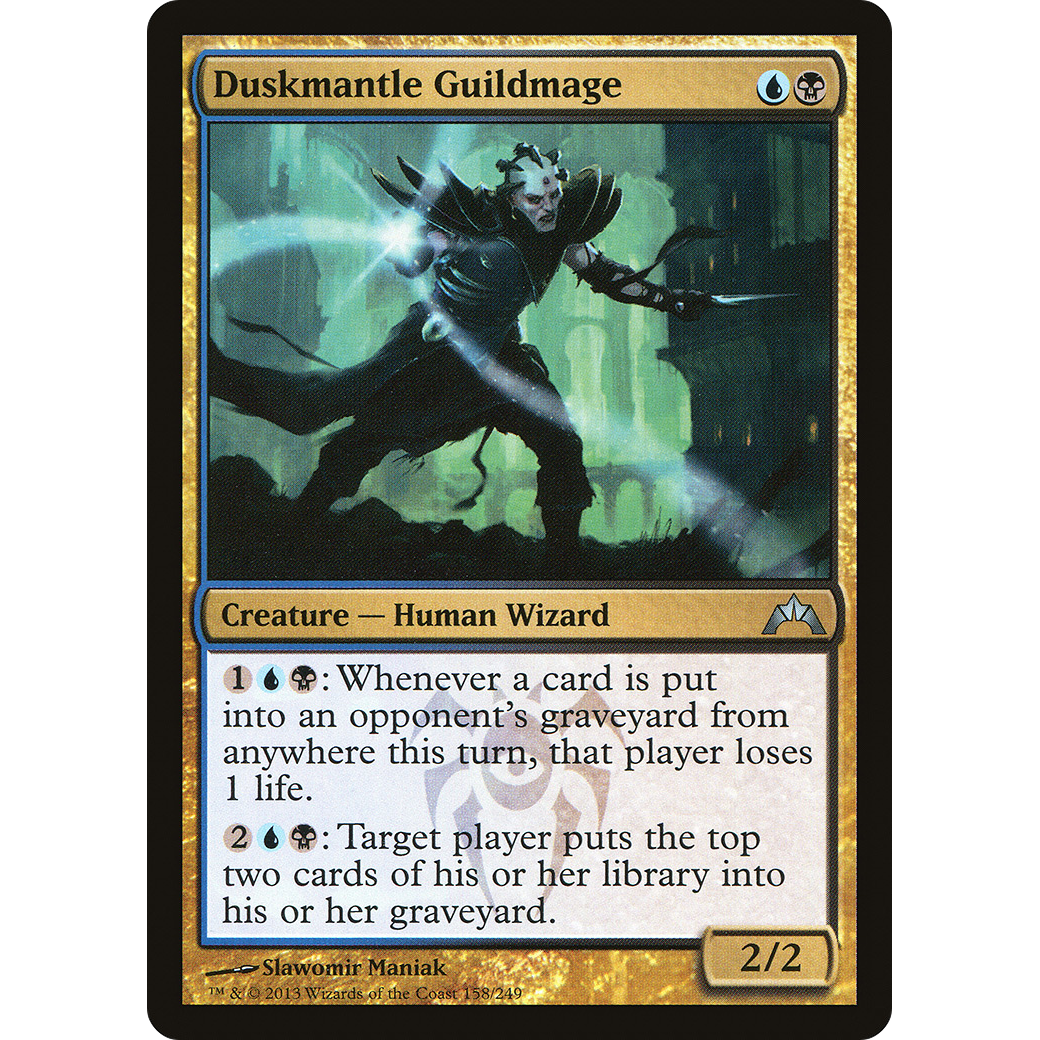 Duskmantle Guildmage (GTC-158) - Gatecrash Foil