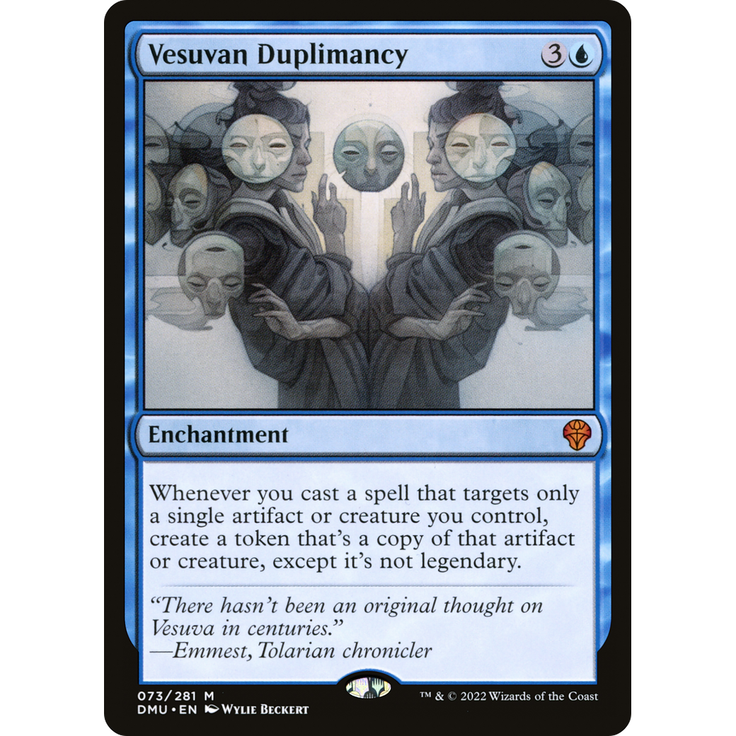 Vesuvan Duplimancy (DMU-073) - Dominaria United Foil