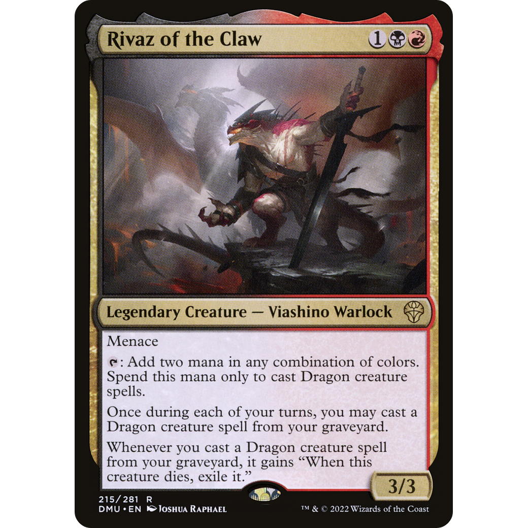 Rivaz of the Claw (DMU-215) - Dominaria United Foil