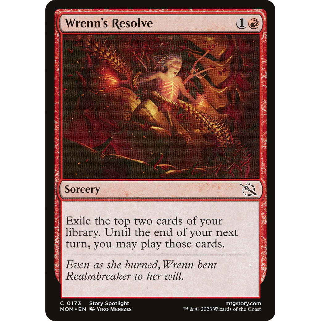 Wrenn's Resolve (MOM-173) - March of the Machine Foil