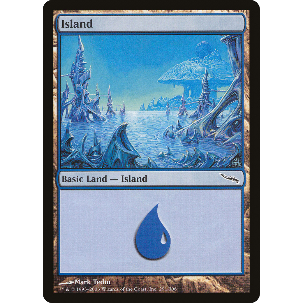 Island (291) (MRD-291) - Mirrodin