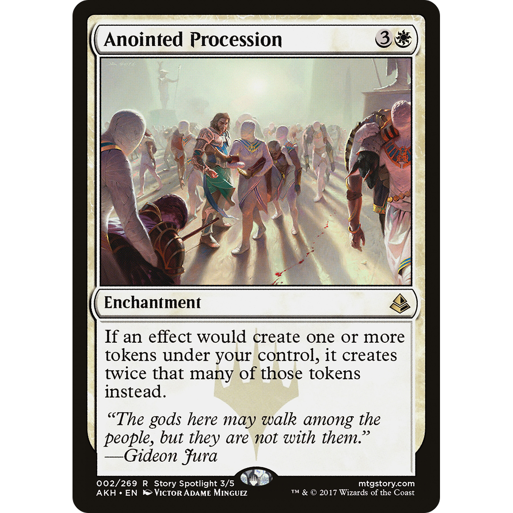 Anointed Procession (AKH-002) - Amonkhet