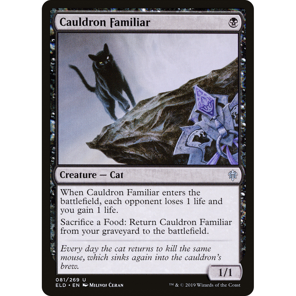 Cauldron Familiar (ELD-081) - Throne of Eldraine Foil