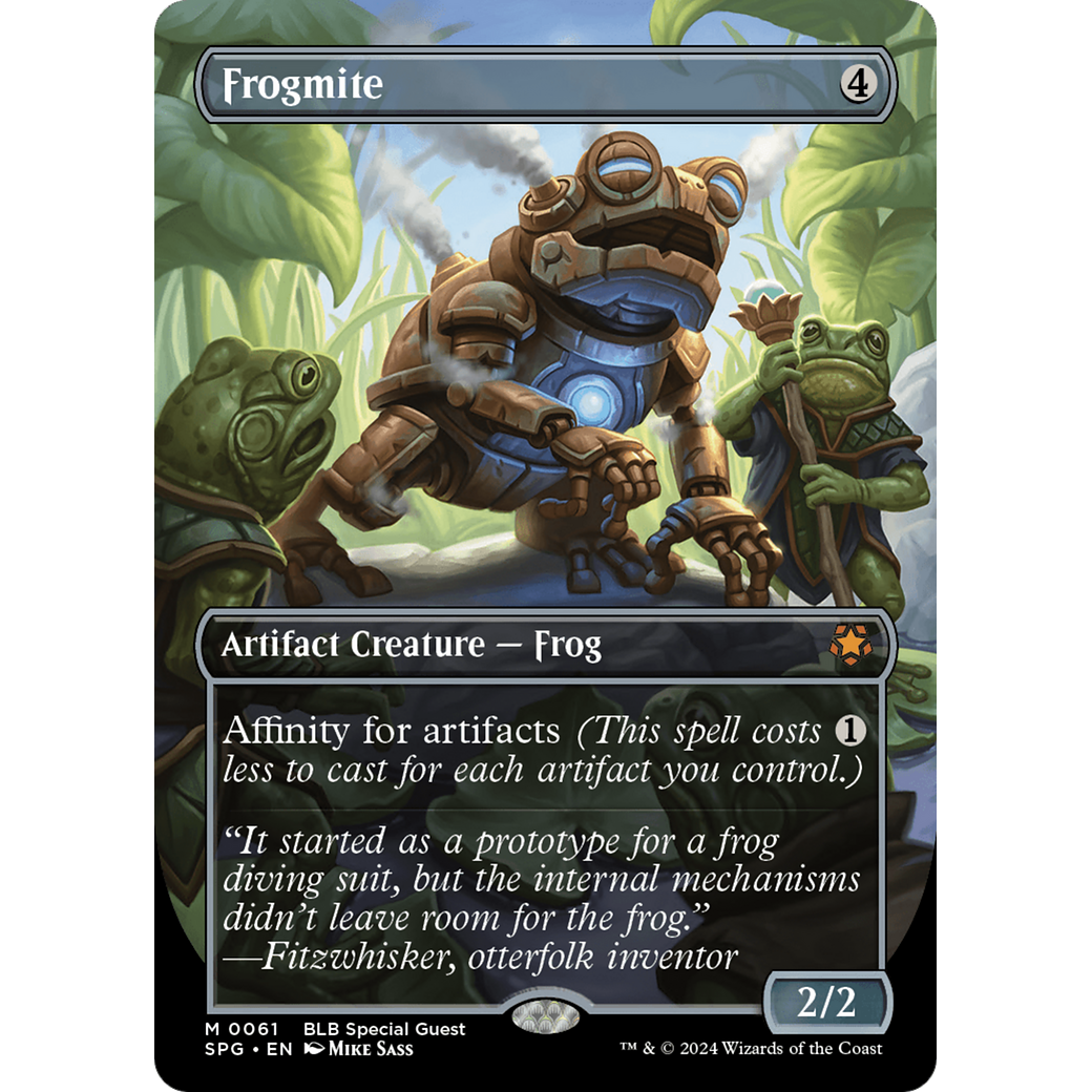 Frogmite (Borderless) (SPG-061) - Special Guests (Borderless) Foil
