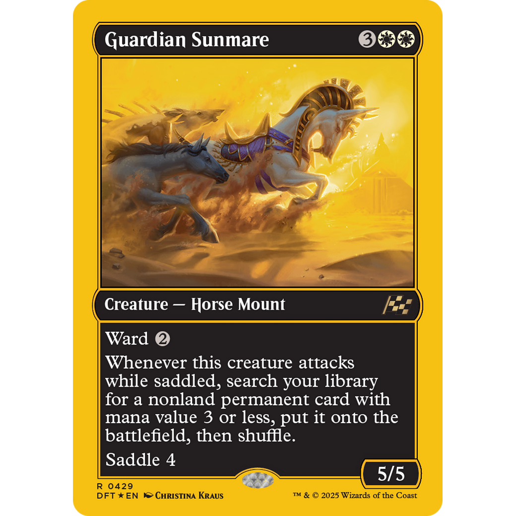 Guardian Sunmare (DFT-429) - Aetherdrift Foil