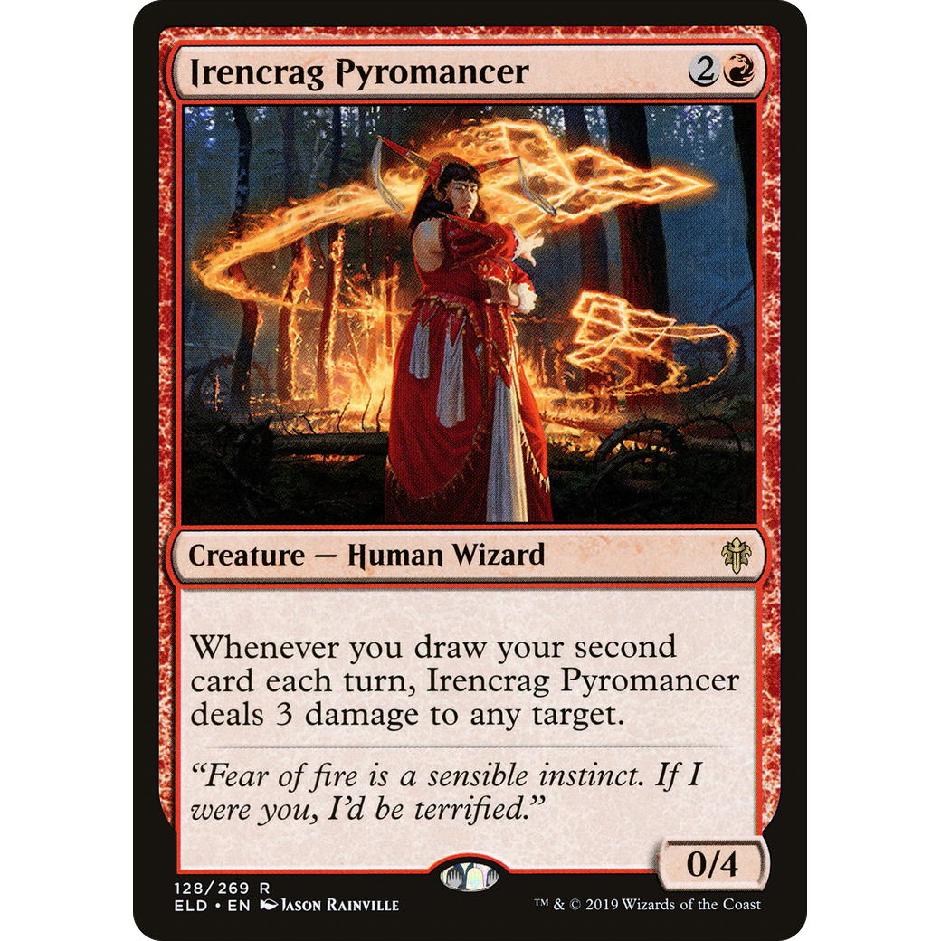 Irencrag Pyromancer (ELD-128) - Throne of Eldraine