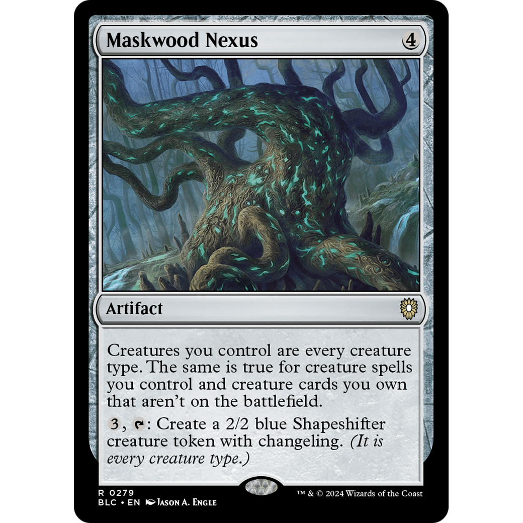 Maskwood Nexus (BLC-279) - Bloomburrow Commander