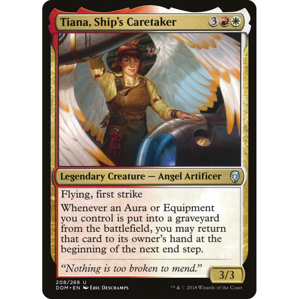 Tiana, Ship's Caretaker (DOM-208) - Dominaria Foil