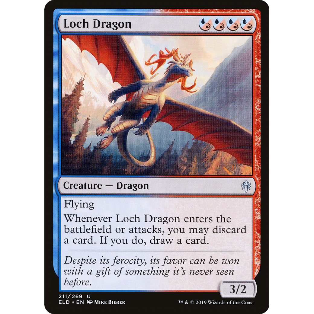 Loch Dragon (ELD-211) - Throne of Eldraine Foil