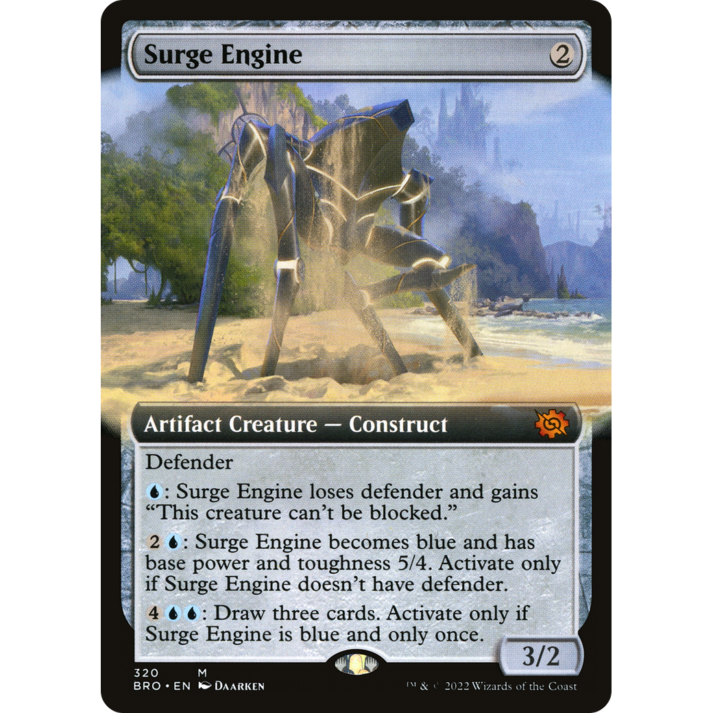 Surge Engine (Extended Art) (BRO-320) - The Brothers' War: (Extended Art)
