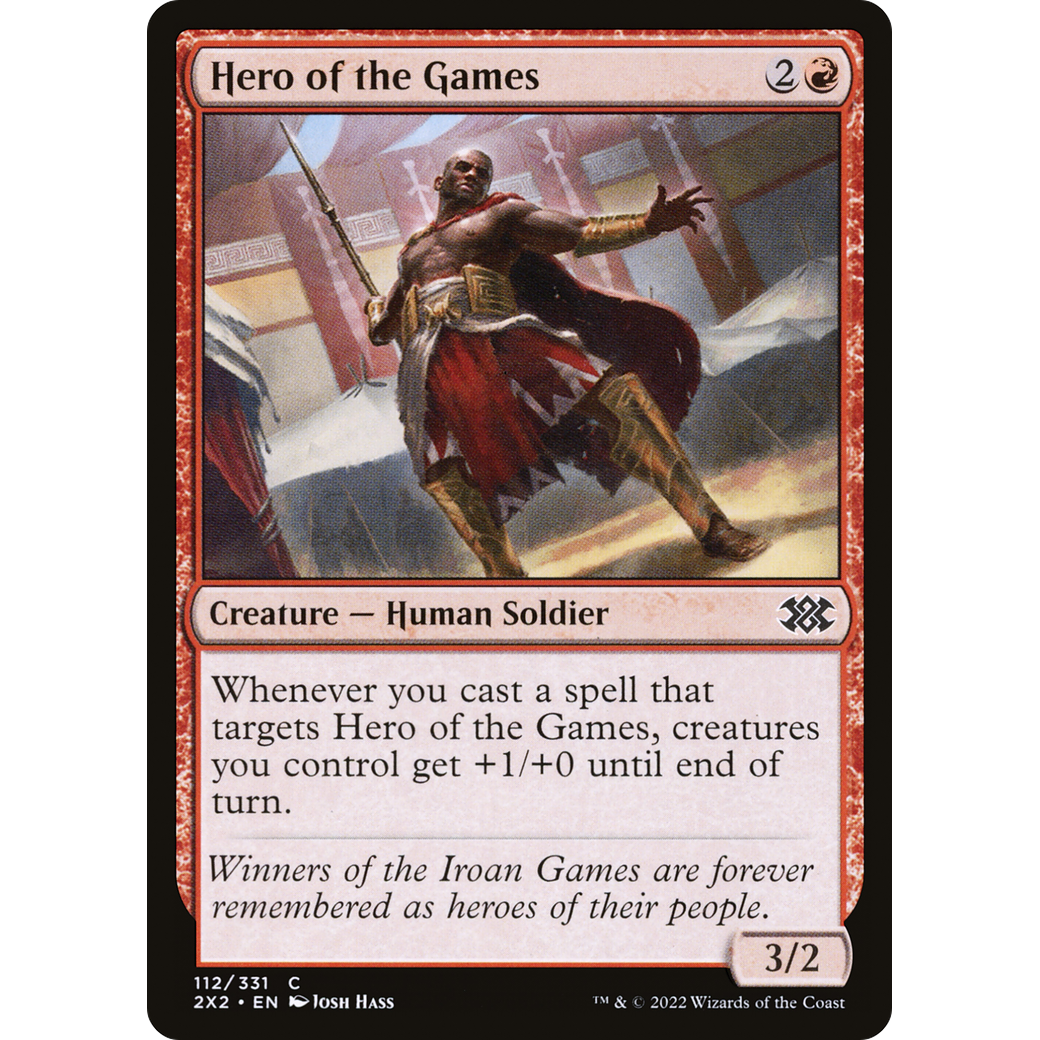 Hero of the Games (2X2-112) - Double Masters 2022 Foil