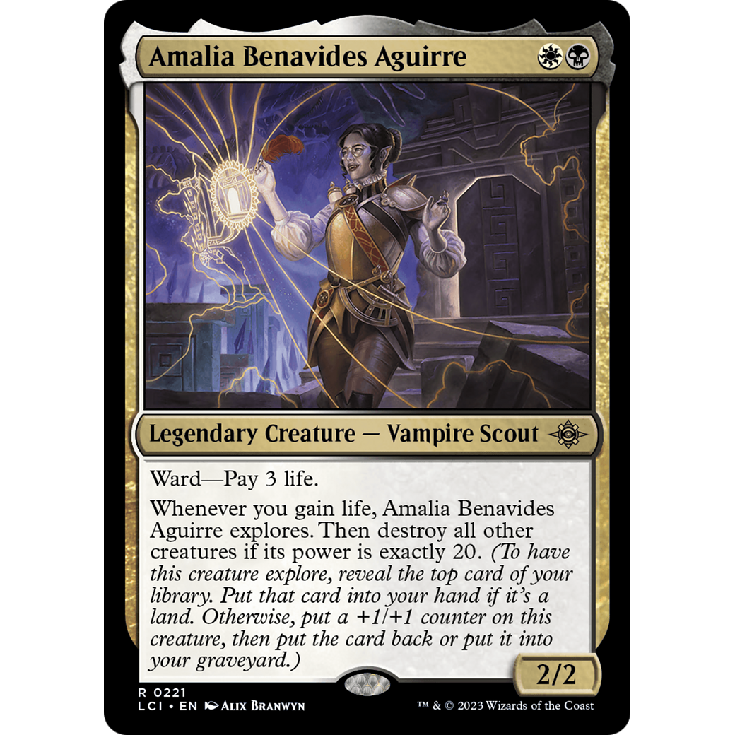 Amalia Benavides Aguirre (LCI-221) - The Lost Caverns of Ixalan Foil