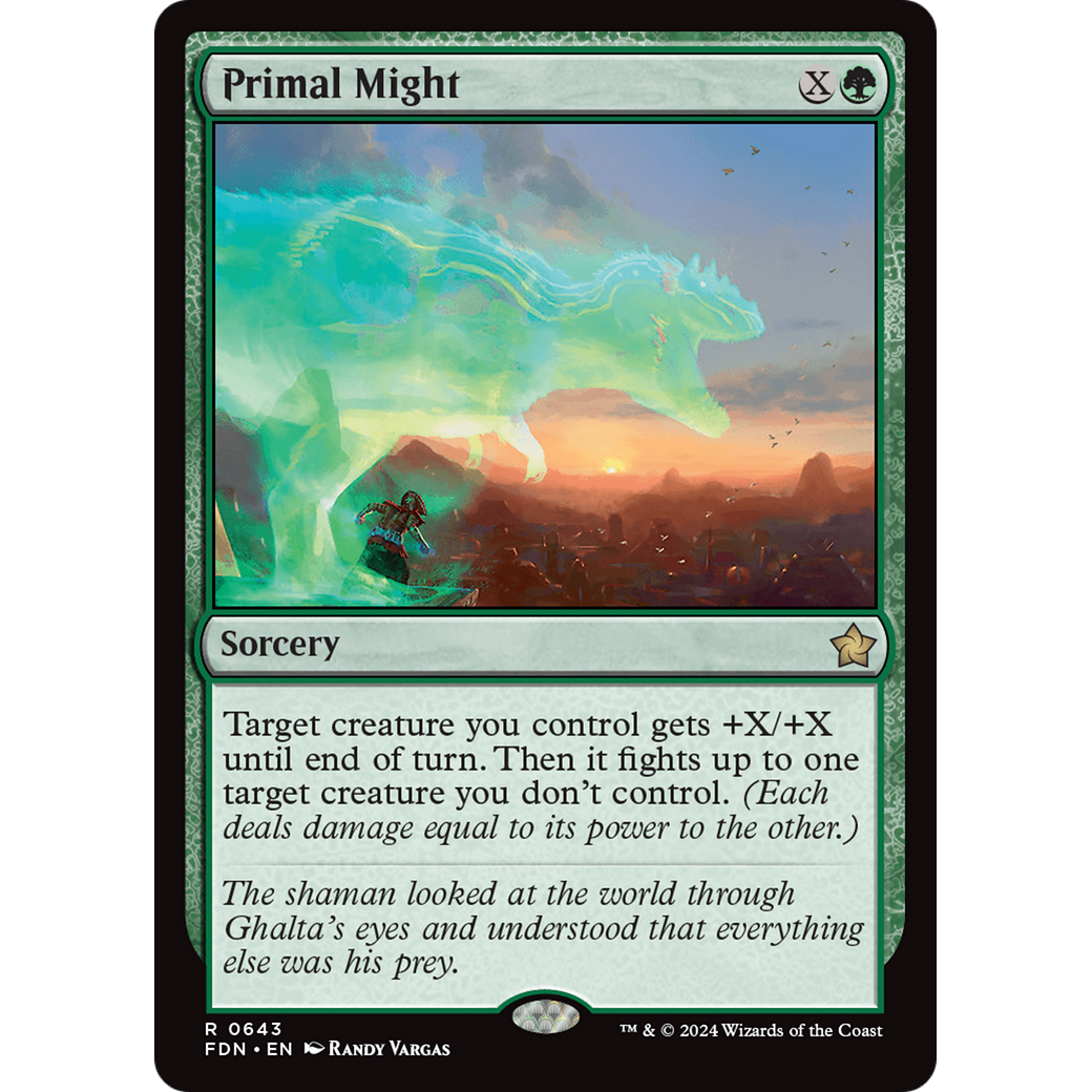 Primal Might (FDN-643) - Foundations