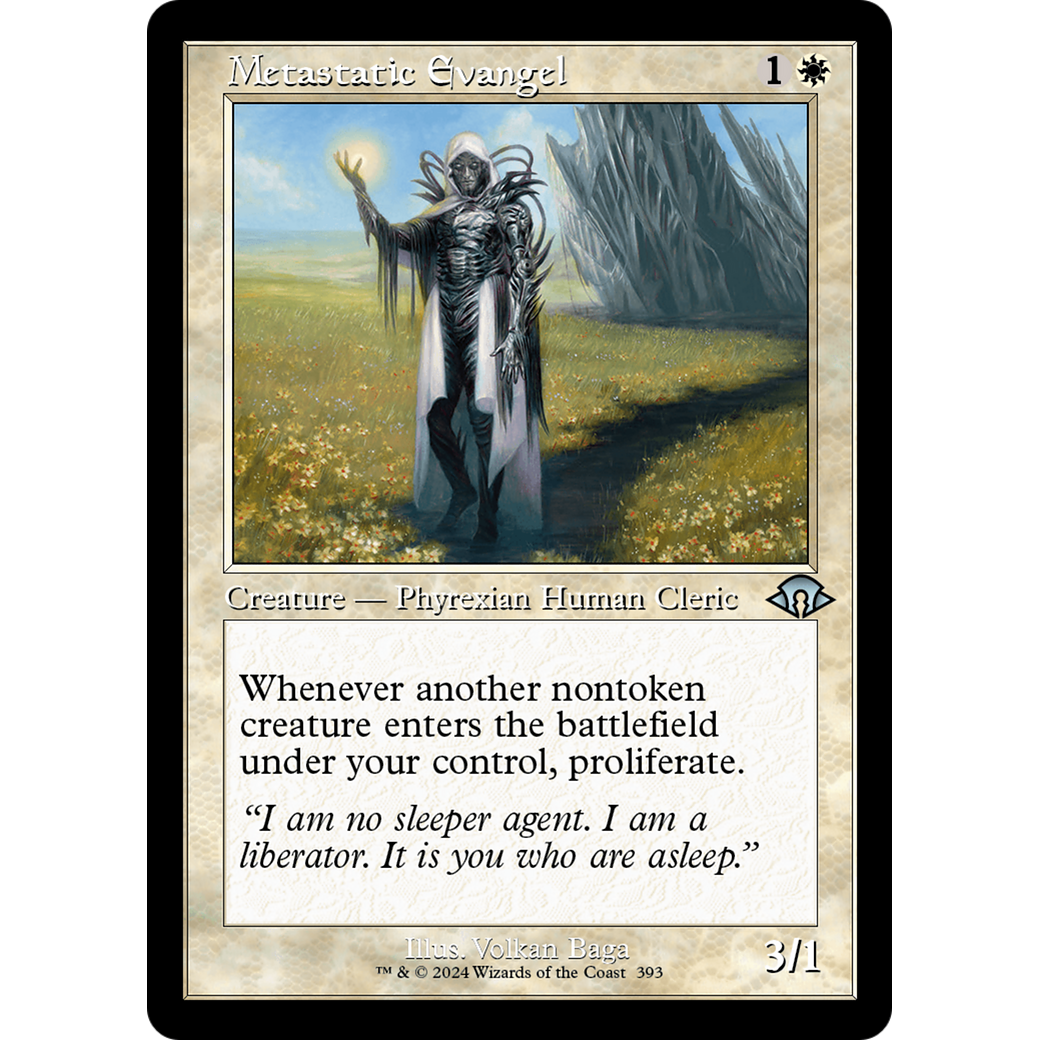 Metastatic Evangel (MH3-393) - Modern Horizons 3 Foil