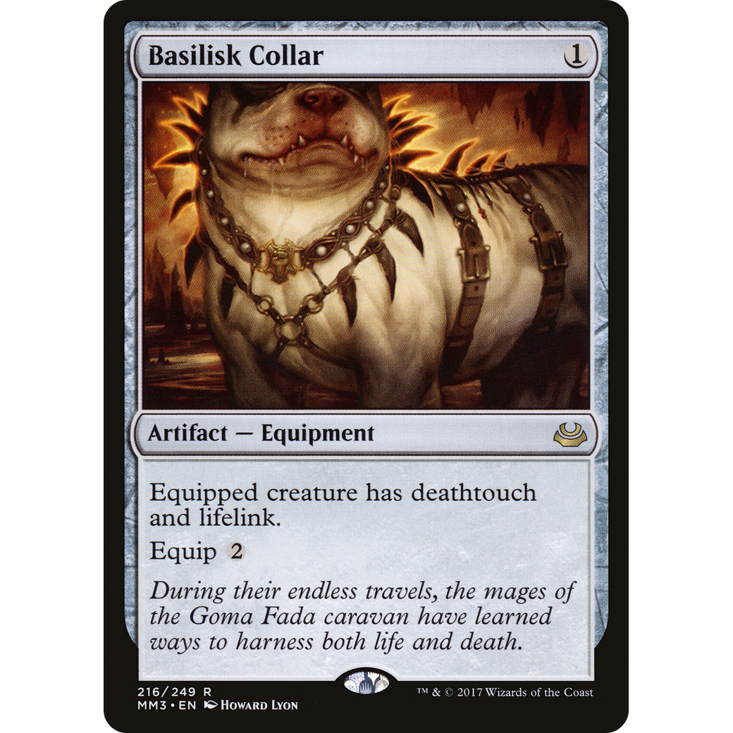 Basilisk Collar (MM3-216) - Modern Masters 2017 Foil