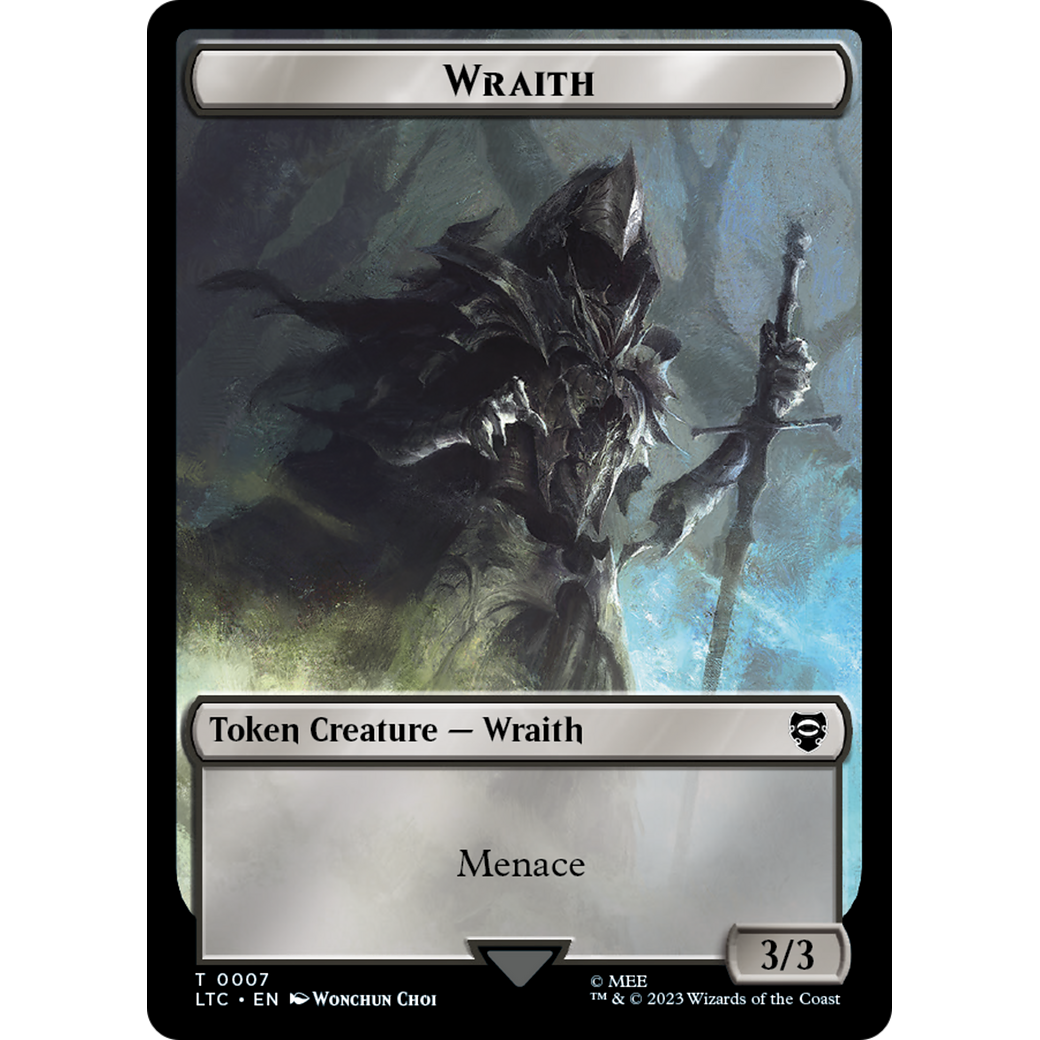 Wraith (TLTC-007) - Tales of Middle-earth Commander Tokens