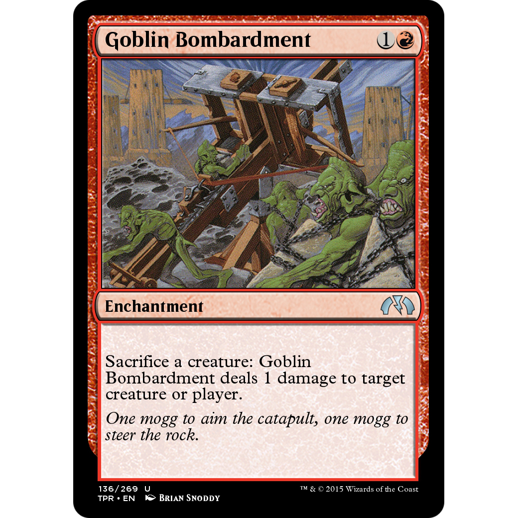 Goblin Bombardment (TPR-136) - Tempest Remastered