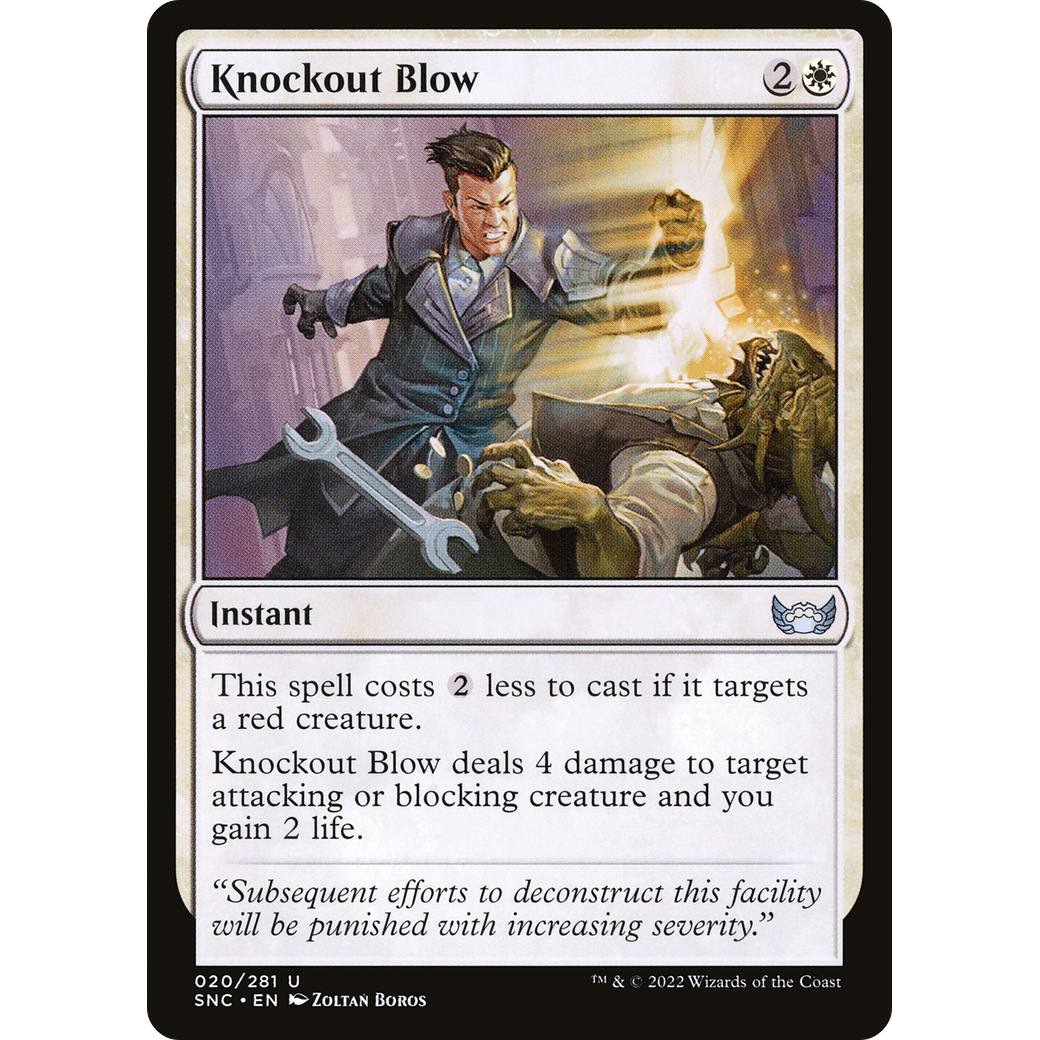 Knockout Blow (SNC-020) - Streets of New Capenna