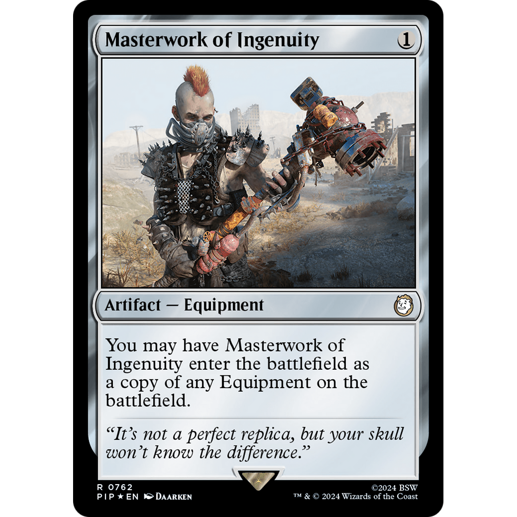 Masterwork of Ingenuity (PIP-762) - Fallout Foil