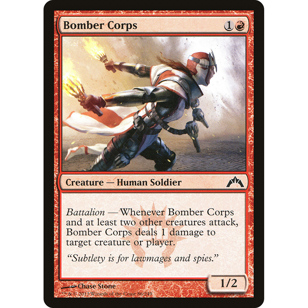 Bomber Corps (GTC-086) - Gatecrash Foil